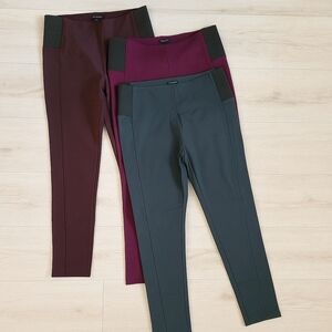 Stylish Women's Skinny Pants Bundle Stretch Fit High Waist Work Casual